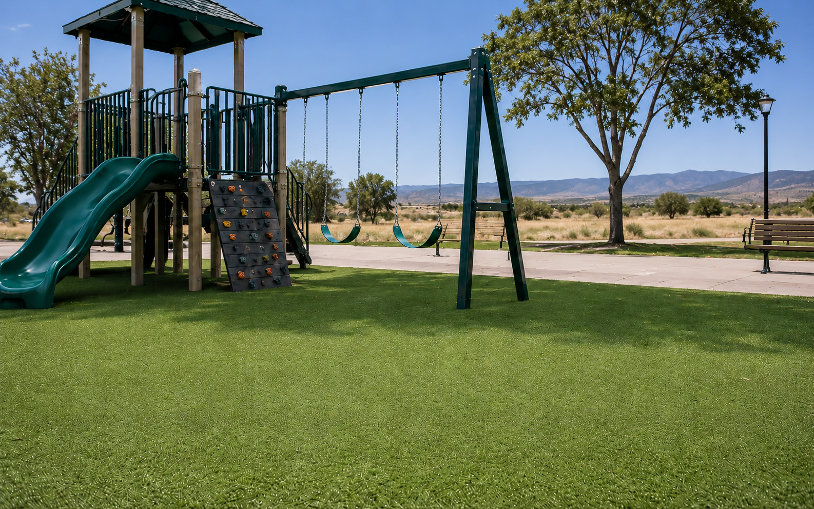 Playground turf